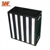 Очищенный v Тип высокоэффективного воздушного фильтра